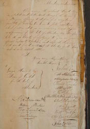 Petition from Town's tradesmen to the Dean of Guild to stop sale